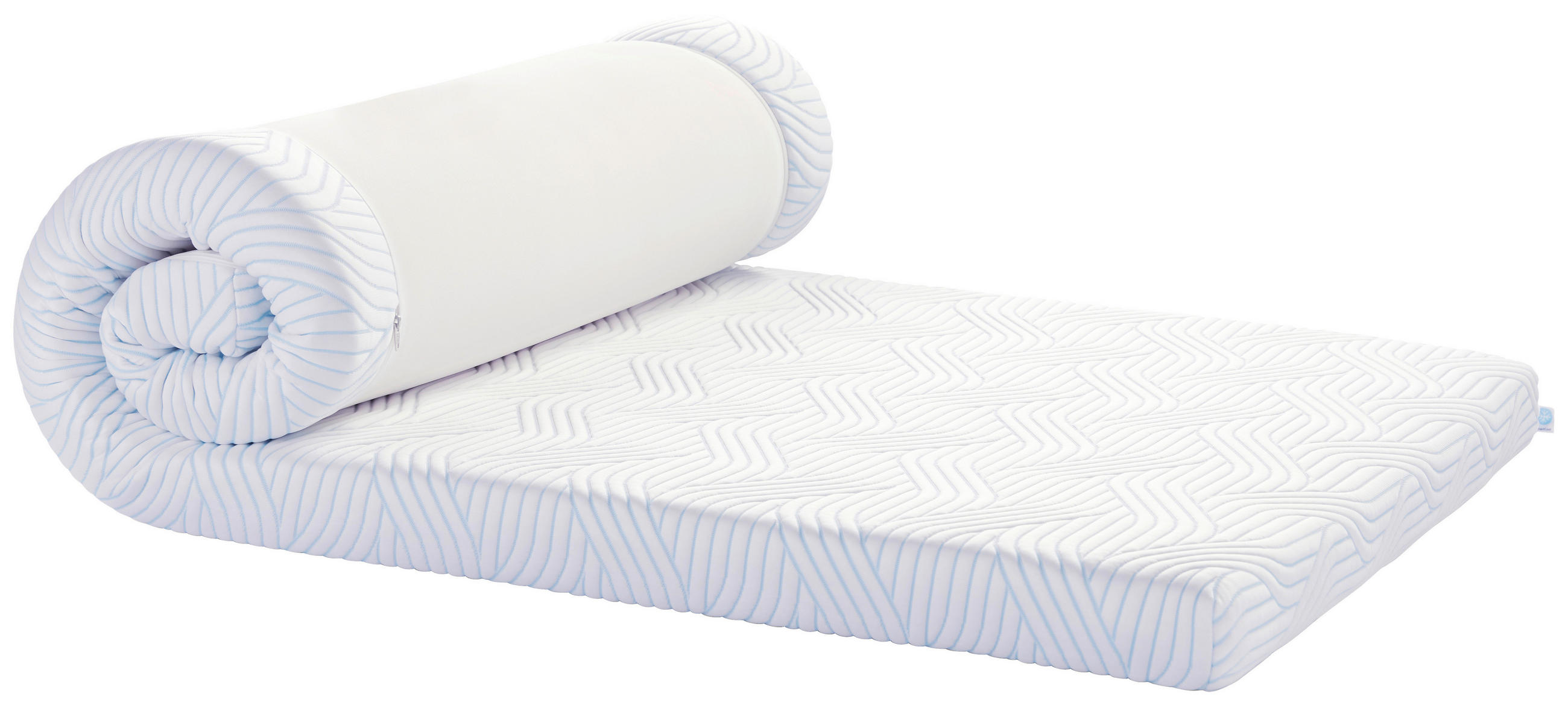 TOPPER FIRM 90/200 cm Höhe ca. 8 cm  - Weiß, Basics, Textil (90/200cm) - Tempur