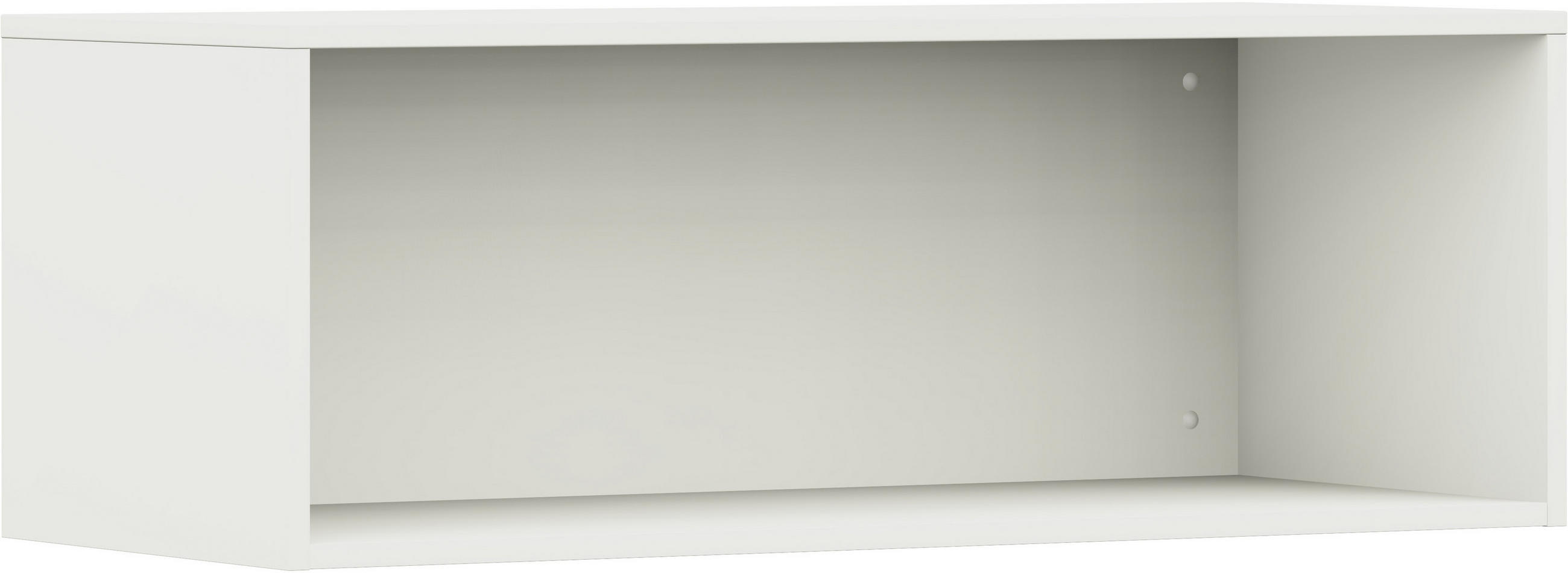 HÄNGEELEMENT Weiß  - Weiß, Design, Holzwerkstoff (100/35,2/40cm) - Cantus