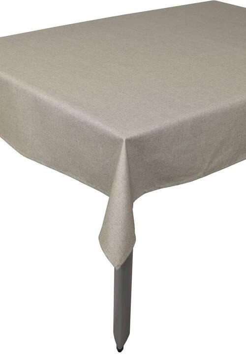 TISCHDECKE 140/200 cm  - Grau, Basics, Textil (140/200cm)