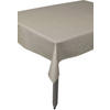TISCHDECKE Textil beschichtet Grau 140/200 cm  - Grau, Basics, Textil (140/200cm)