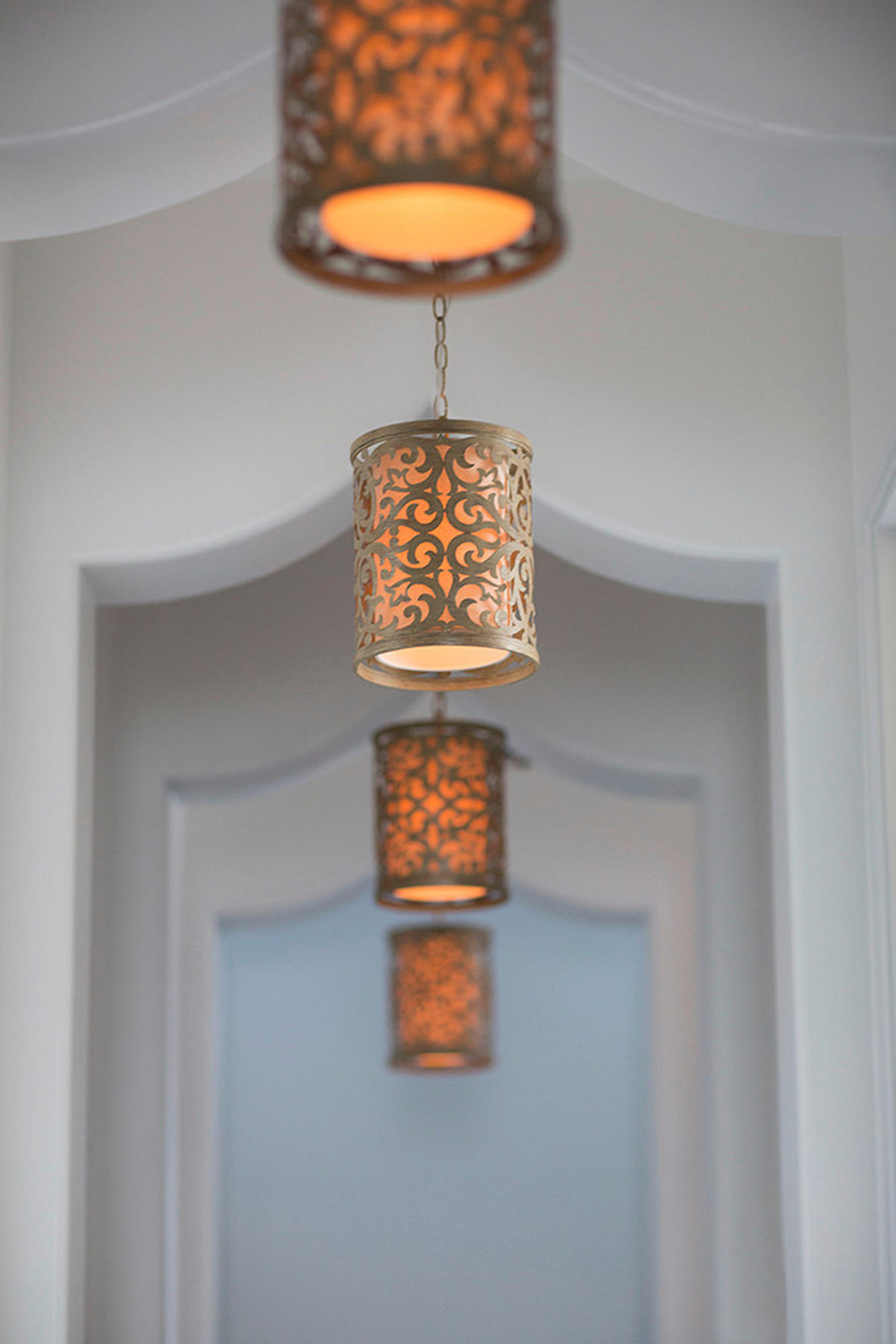 HÄNGELEUCHTE 22.9/42 cm    - Champagner, Konventionell, Metall (22.9/42cm) - Elstead Lighting