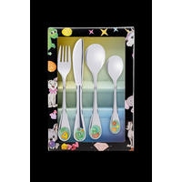 BESTECKSET 4-teilig Chrom-Nickel-Molybdän Stahl  - Silberfarben, Basics, Metall (14.7/21.2/3.3cm) - Berndorf