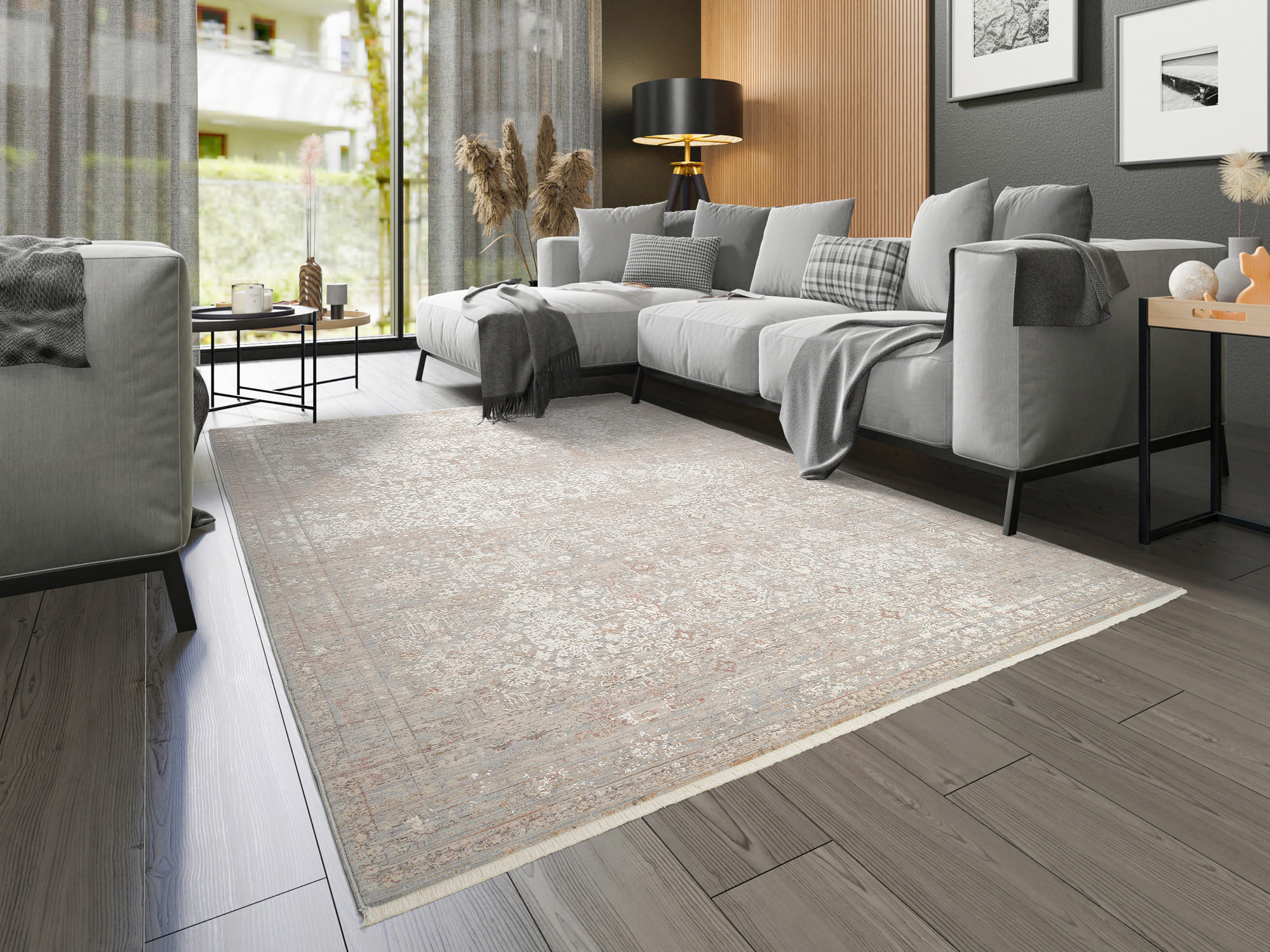 WEBTEPPICH 240/290 cm Tinto Grande Gelb  - Gelb, Design, Textil (240/290cm) - Dieter Knoll