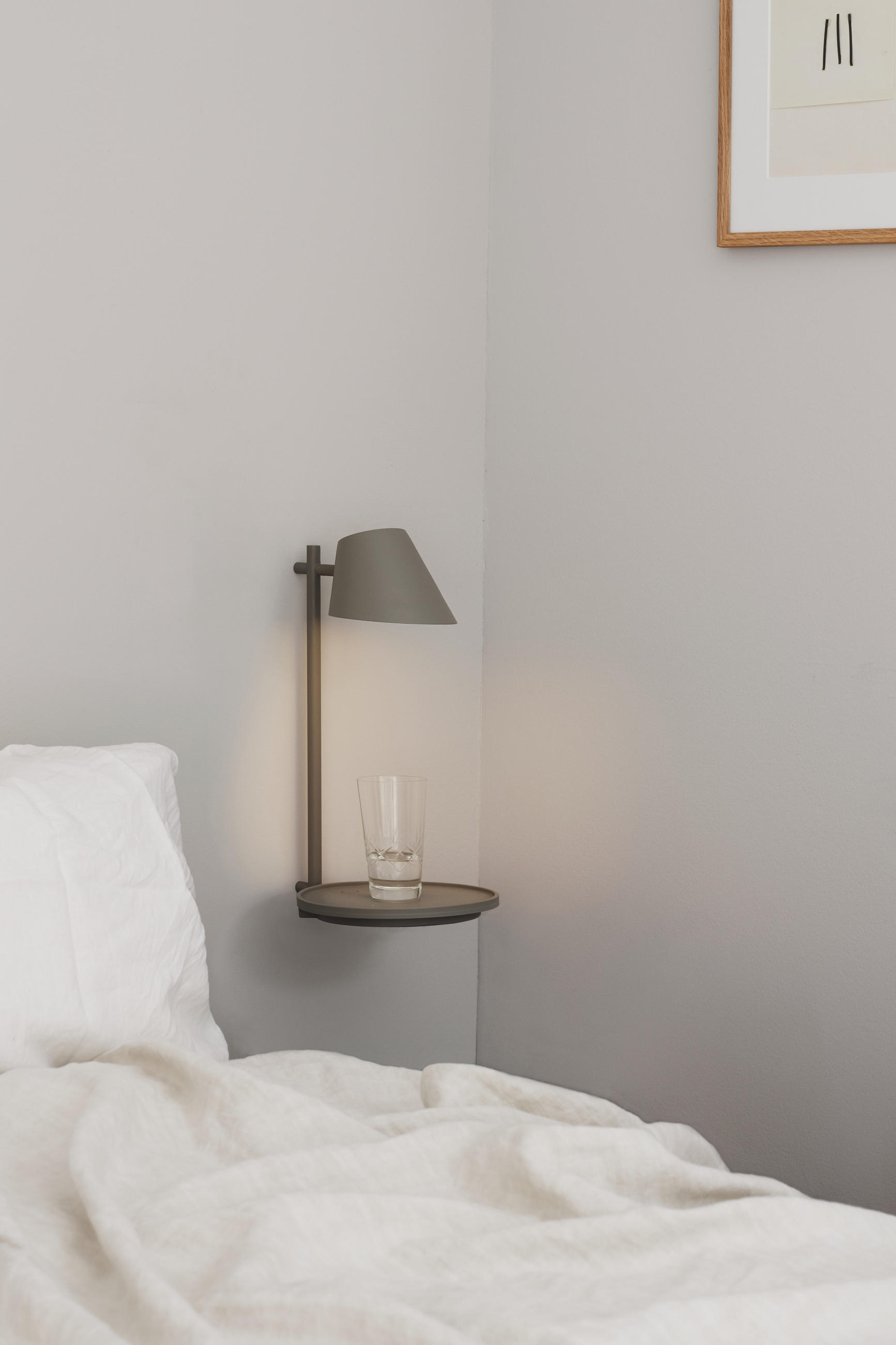 WANDLEUCHTE 14,5/44,5 cm   - Grau, Design, Metall (14,5/44,5cm) - Nordlux