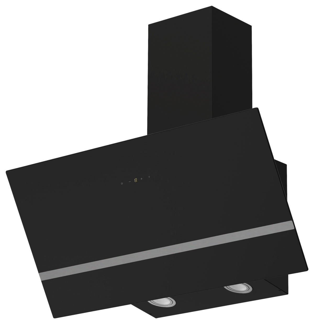 FLÄKTKÅPA CH24090SAM  - svart, Trend, metall/glas (89,5/74,2-109,2/38,5cm) - Respekta