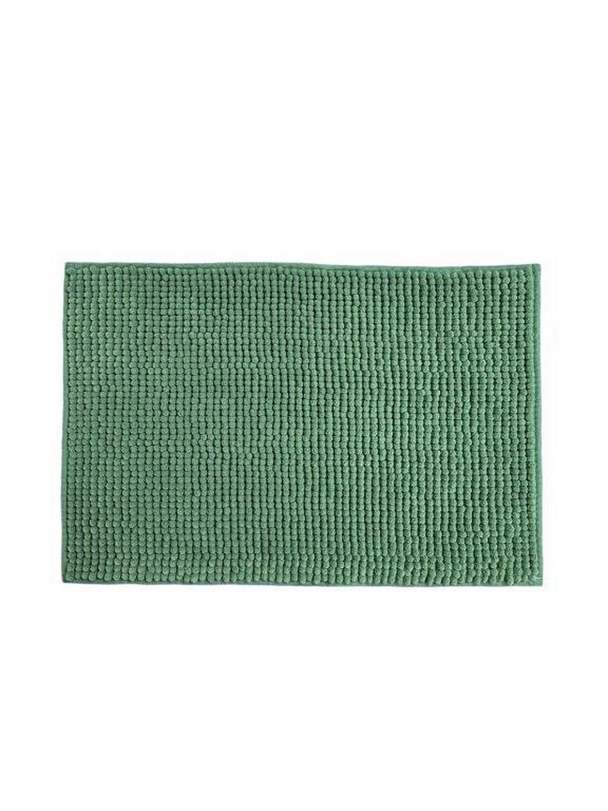 KUPATILSKA PROSTIRKA  zelena 40/60 cm  - zelena, Osnovno, tekstil/plastika (40/60cm) - Esposa
