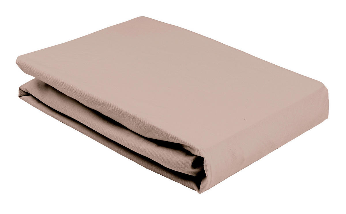 ELASTICKÉ PROSTĚRADLO, žerzej, barvy grafitu, šedá, 100/200 cm - šedá/barvy grafitu, Basics, textil (100/200cm) - Joop!