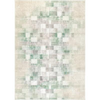 VINTAGE-TEPPICH 160/230 cm ONDEA MARTIN, waschbar Creme, Hellgrau, Mintgrün  - Creme/Hellgrau, Design, Kunststoff/Textil (160/230cm) - Lindorug