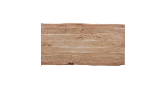 TISCHPLATTE      - Akaziefarben, Design, Holz (220/100/5cm) - Landscape
