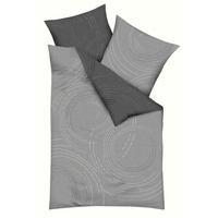 POSTELJNINA JARO 140/200 cm saten antracit, siva  - siva/antracit, Design, tekstil (140/200cm) - Kaeppel