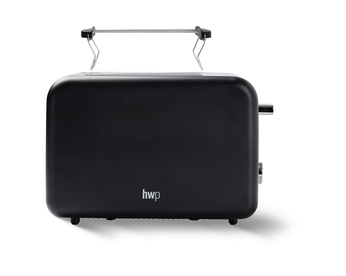 BRÖDROST  - svart, Basics, metall/plast (28,5/16/18,5cm) - Homeware Profession.