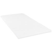 TOPPER VISCO 80/200 cm Höhe ca. 6 cm  - Weiß, MODERN, Textil (80/200cm) - Livetastic