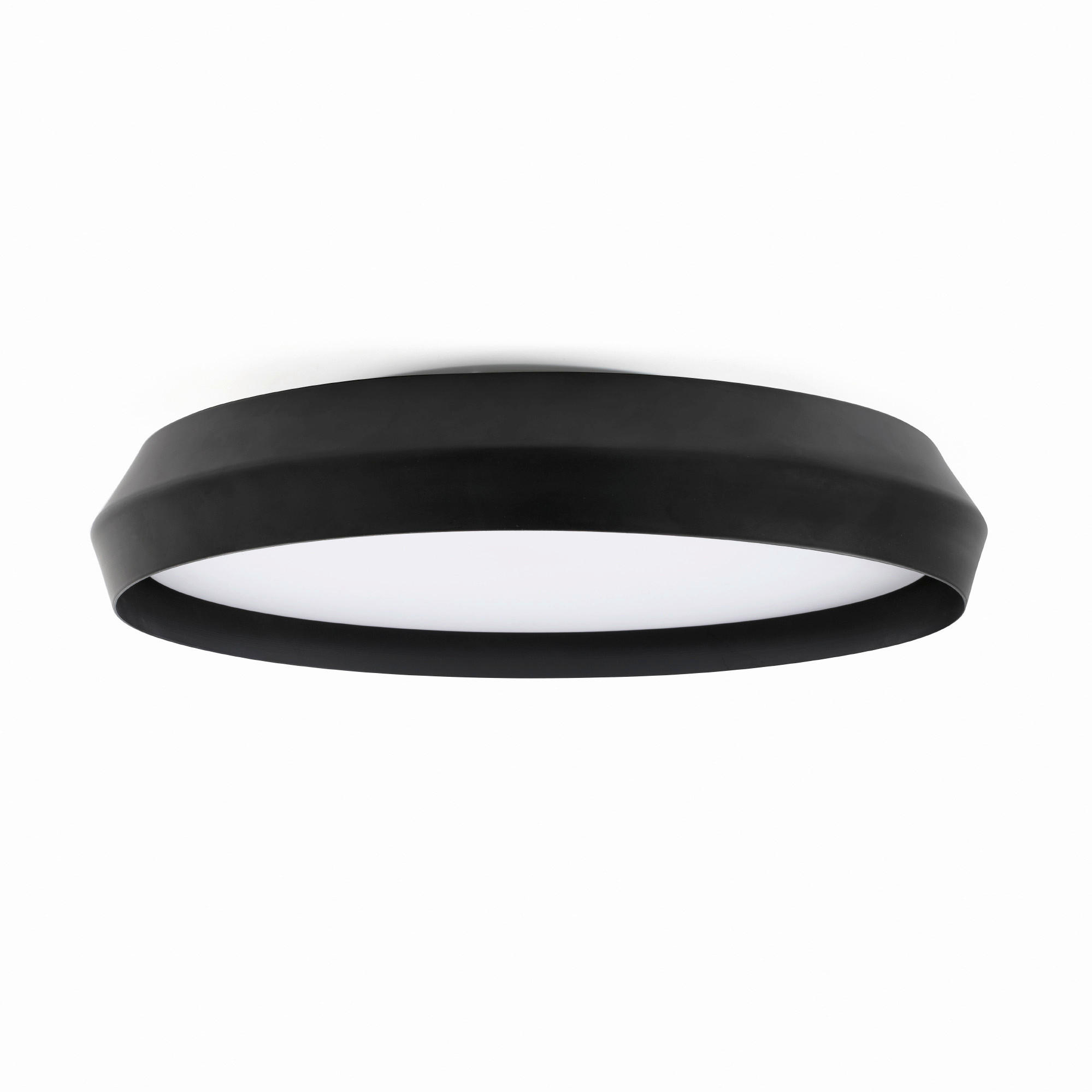 LED-WANDLEUCHTE 60/60/9.3 cm   - Schwarz, KONVENTIONELL, Metall (60/60/9.3cm)