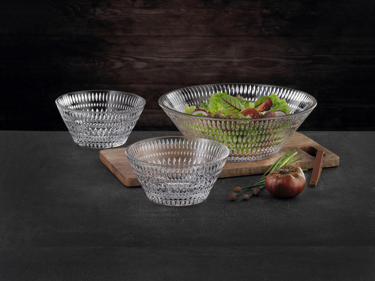 SERVIERSCHALENSET Nachtmann   - Klar, Design, Glas - Nachtmann