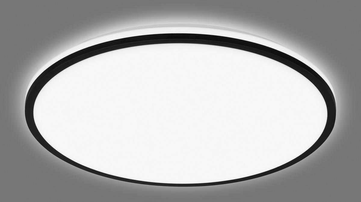 STROPNA LED-SVETILKA  Pulap A //4000 K// - črna, Basics, umetna masa (33/6cm)