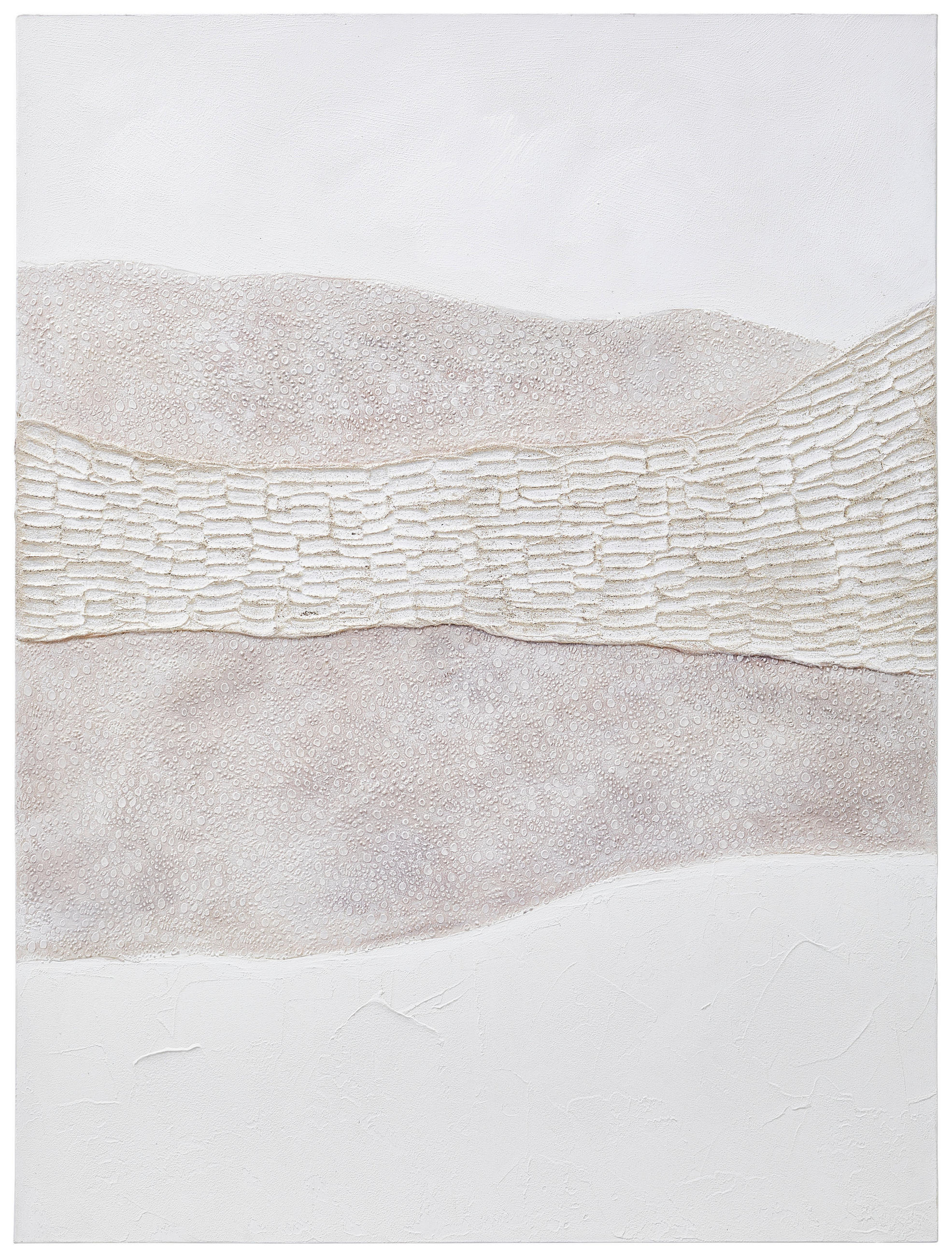 ÖLGEMÄLDE Abstraktes Grau, Goldfarben, Hellbraun 90/120 cm  - Hellbraun/Goldfarben, Basics, Holz/Textil (90/120cm) - Monee