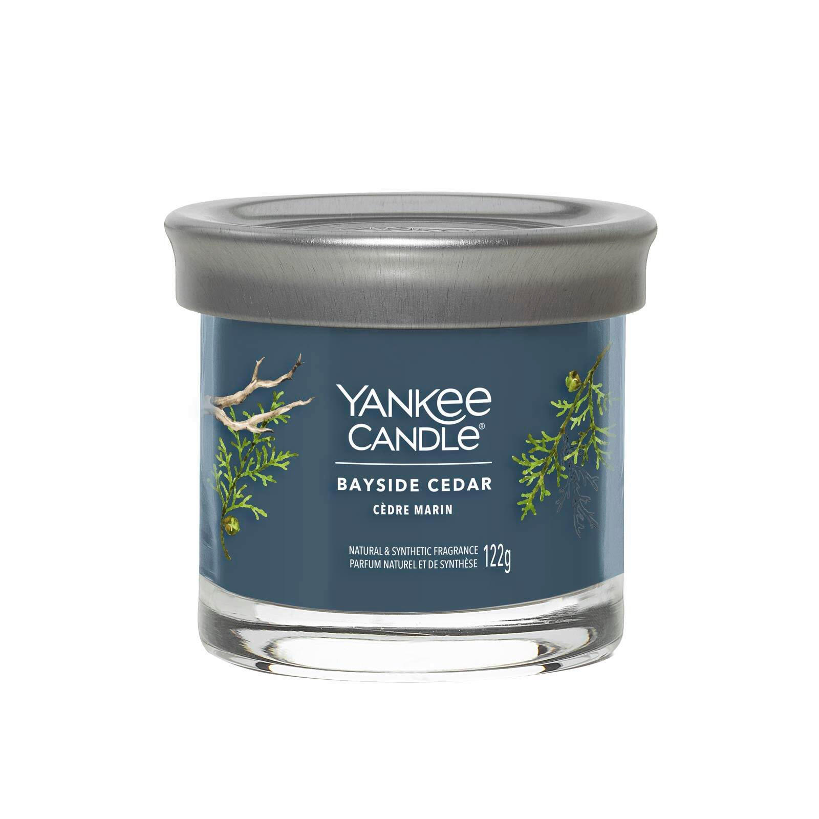 MIRISNA SVEĆA   - Osnovno, staklo/metal (8/7,1/8cm) - Yankee Candle