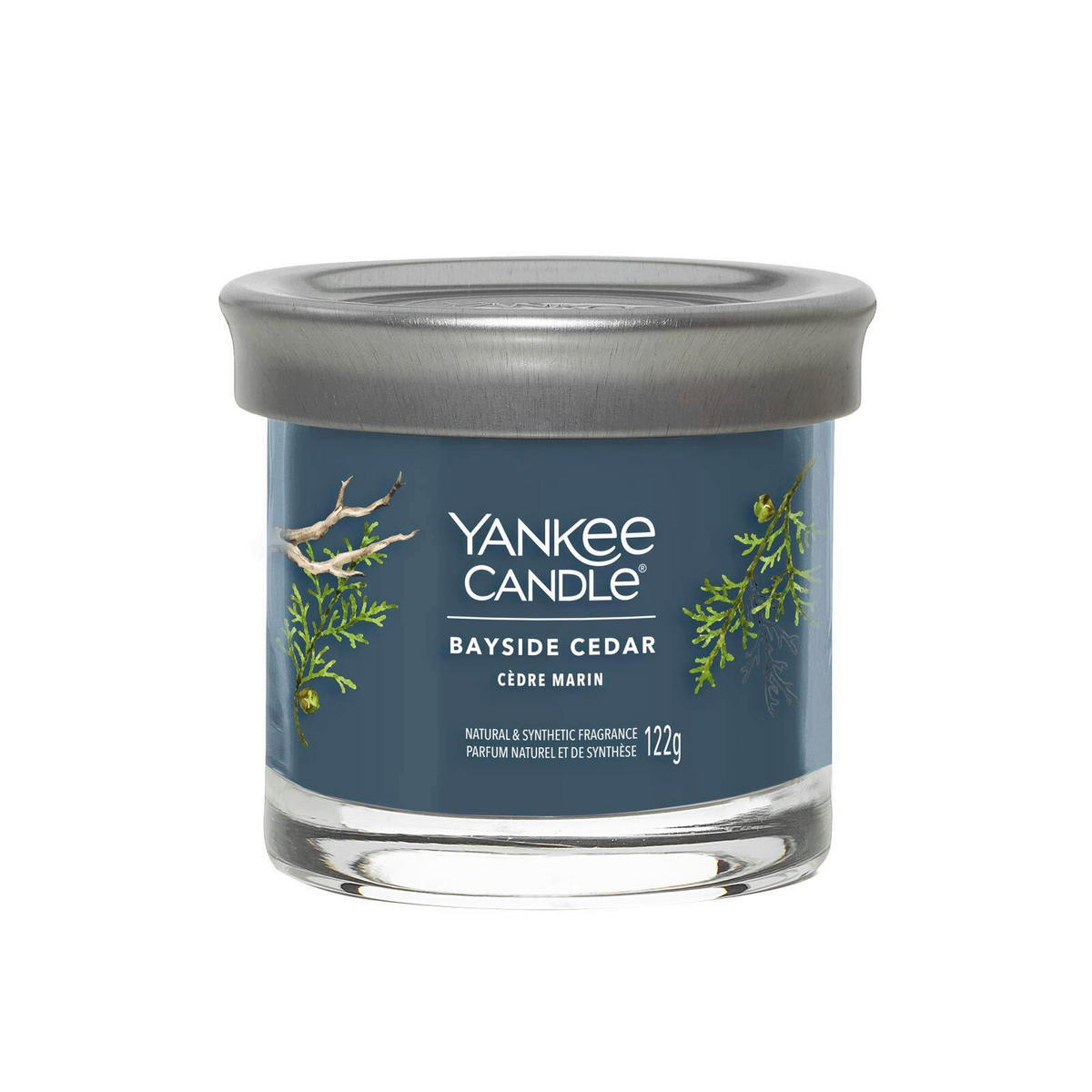 DIŠEČA SVEČA - Basics, kovina/steklo (8/7,1/8cm) - Yankee Candle