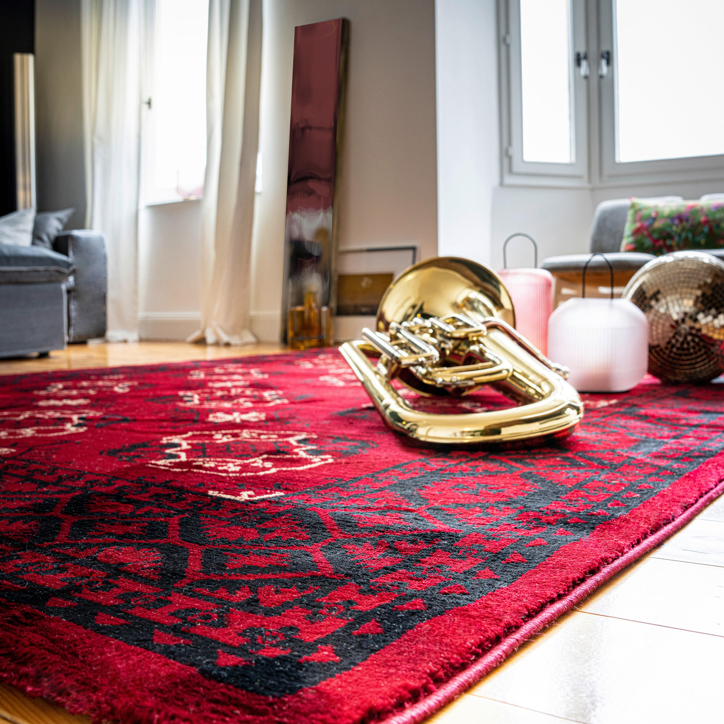 ORIENTTEPPICH 160/230 cm My Ariana  - Rot, Konventionell, Textil (160/230cm)