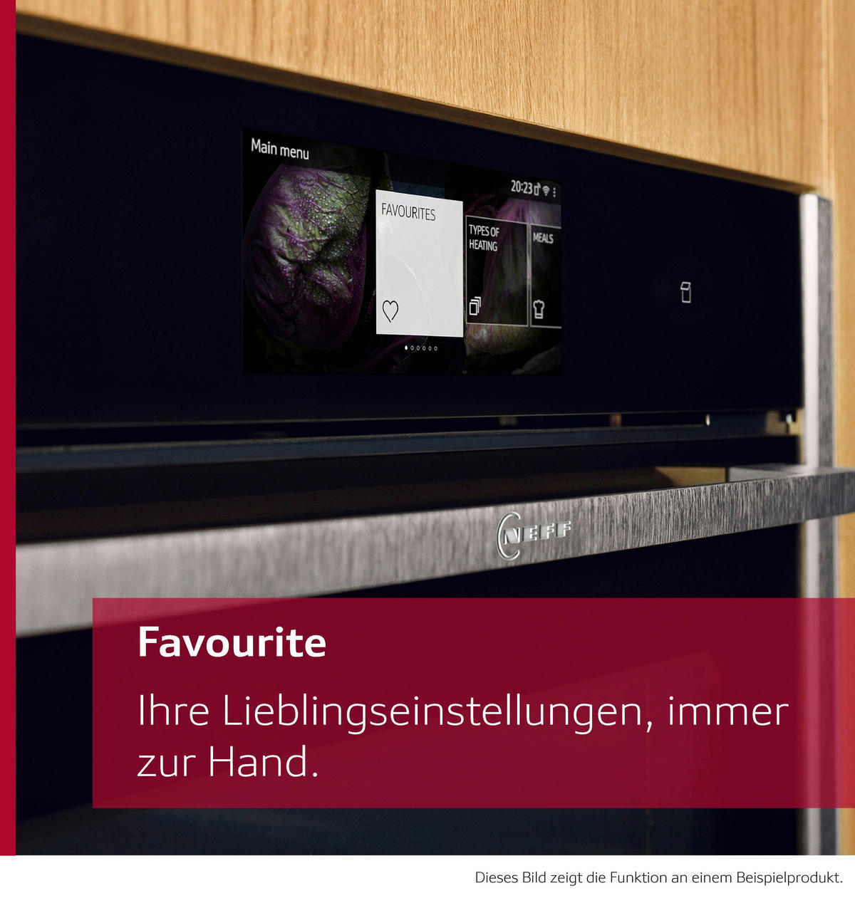 EINBAUBACKOFEN B64VS31N0  - Edelstahlfarben/Schwarz, Basics, Metall (59,6/59,5/54,8cm) - Neff
