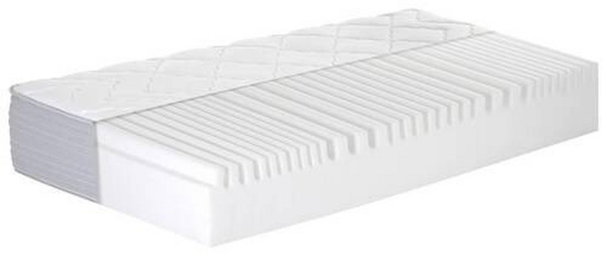 VISCOMATRATZE - Weiß, Basics, Textil (90/200cm) - MID.YOU