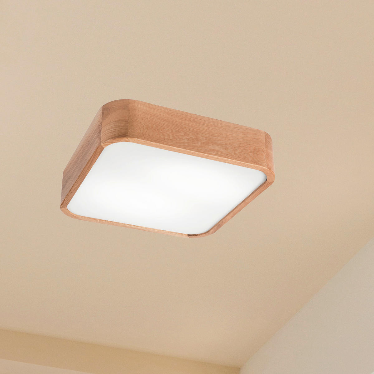 DECKENLEUCHTE  35/8 cm    - Honigeiche, Natur, Holz (35/8cm)