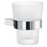 ZAHNPUTZBECHER Metall, Glas - Chromfarben, Basics, Glas/Metall (7,4/9,8cm) ZAHNPUTZBECHER Metall, Glas - Chromfarben, Basics, Glas/Metall (7,4/9,8cm)