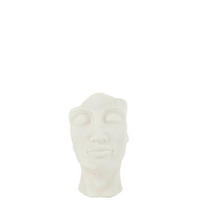 ÜBERTOPF - Weiss, Natur, Keramik (25/22/38cm) - Ambia Home