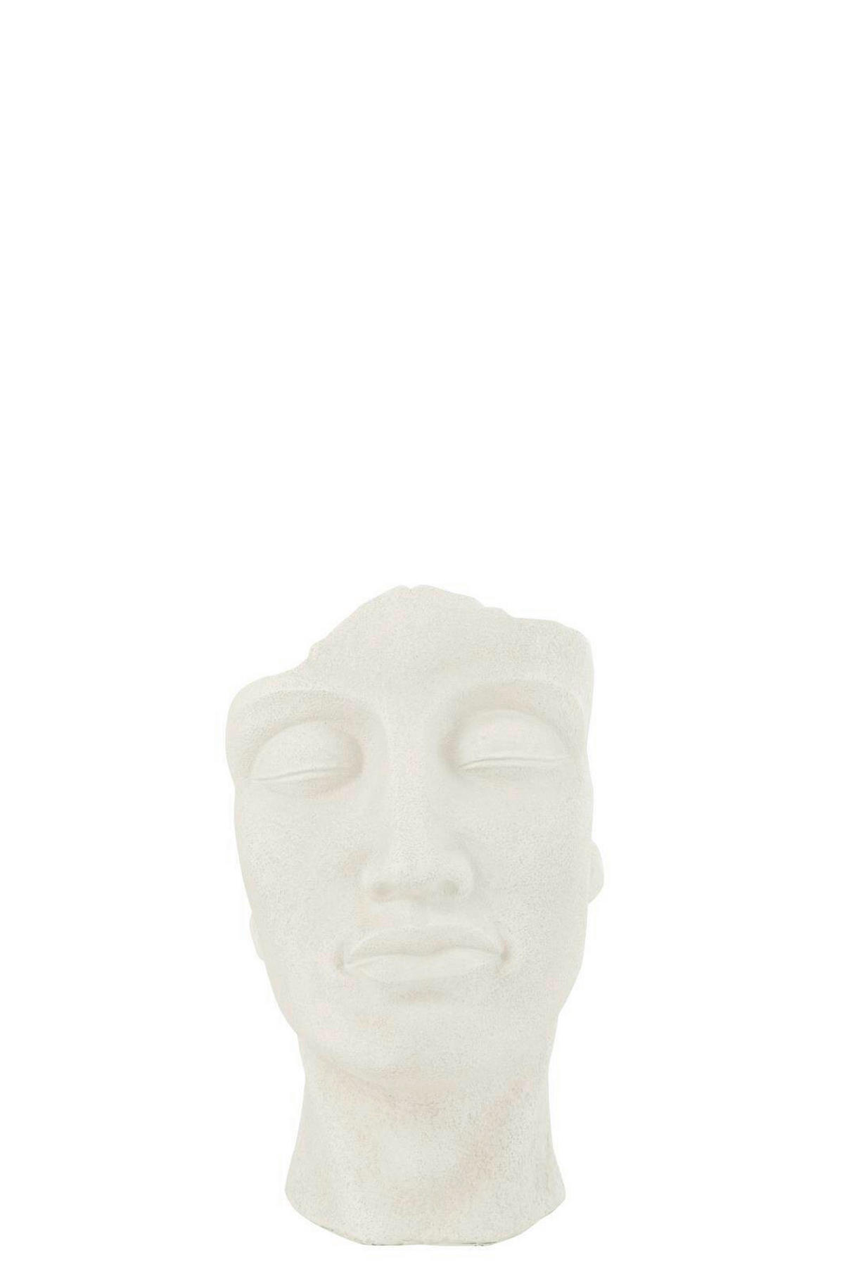 ÜBERTOPF - Weiss, Natur, Keramik (25/22/38cm) - Ambia Home