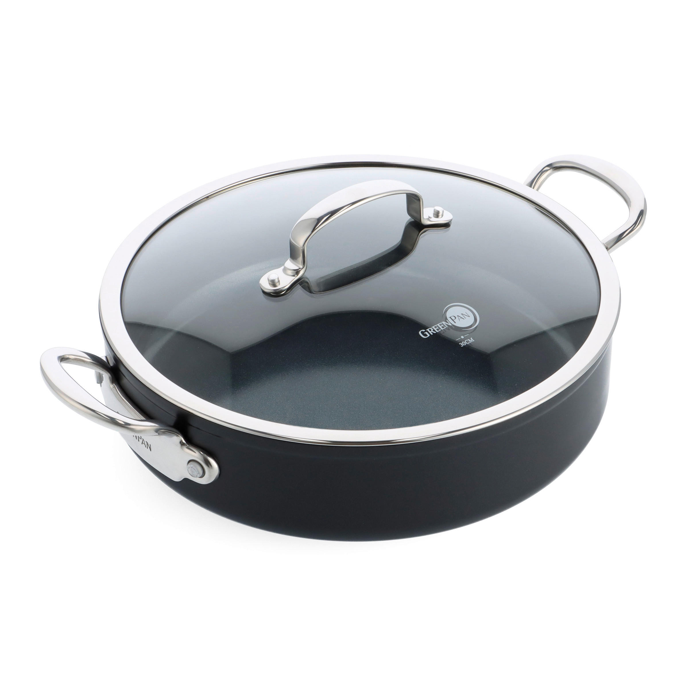 SCHMORPFANNE Barcelona Pro Keramikbeschichtung 30 cm  - Schwarz, Basics, Glas/Metall (30cm)