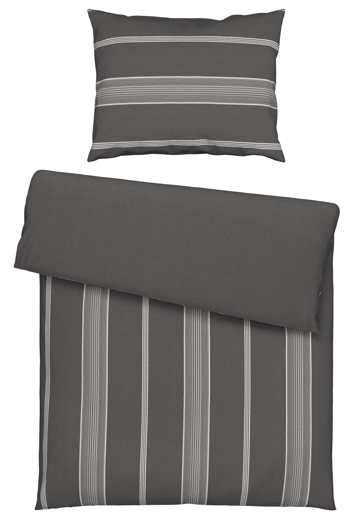 ÁGYNEMŰHUZAT-GARNITÚRA 140/200 cm  - szürke, Konventionell, textil (140/200cm) - Esposa