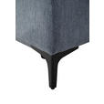 SCHLAFSOFA Flachgewebe Dunkelgrau  - Dunkelgrau/Schwarz, Design, Textil/Metall (203/75/100cm) - Carryhome