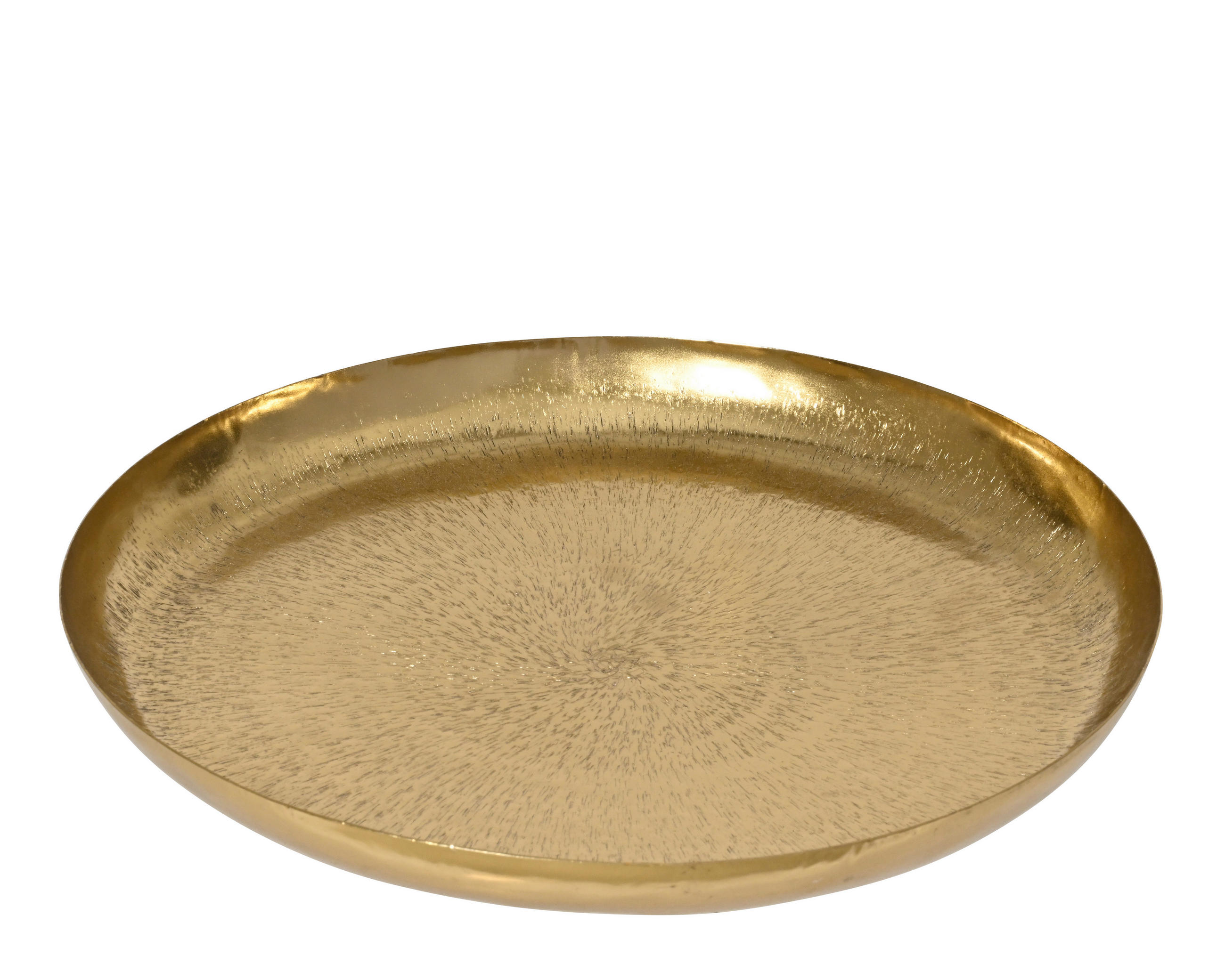 DEKOTELLER - Goldfarben, Basics, Metall (37/37/3cm) - Ambia Home