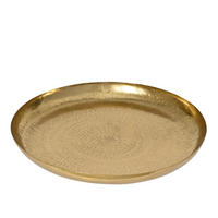 DEKOTELLER - Goldfarben, Basics, Metall (37/37/3cm) - Ambia Home