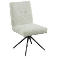 STUHL - Pastellgrün/Schwarz, Design, Textil/Metall (51,5/92,5/65cm) - SetOne by Musterring