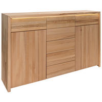 KOMMODE  in 188/108/40 cm  - Buchefarben, MODERN, Holz (188/108/40cm) - MID.YOU
