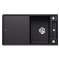 SPÜLE 525844  - Schwarz, Basics, Stein (91,5/19/51cm) - Blanco