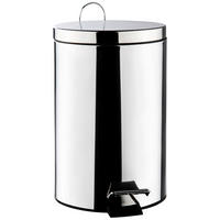 TRETEIMER 12 l  Metall  - Silberfarben, Basics, Metall (25/40/25cm)