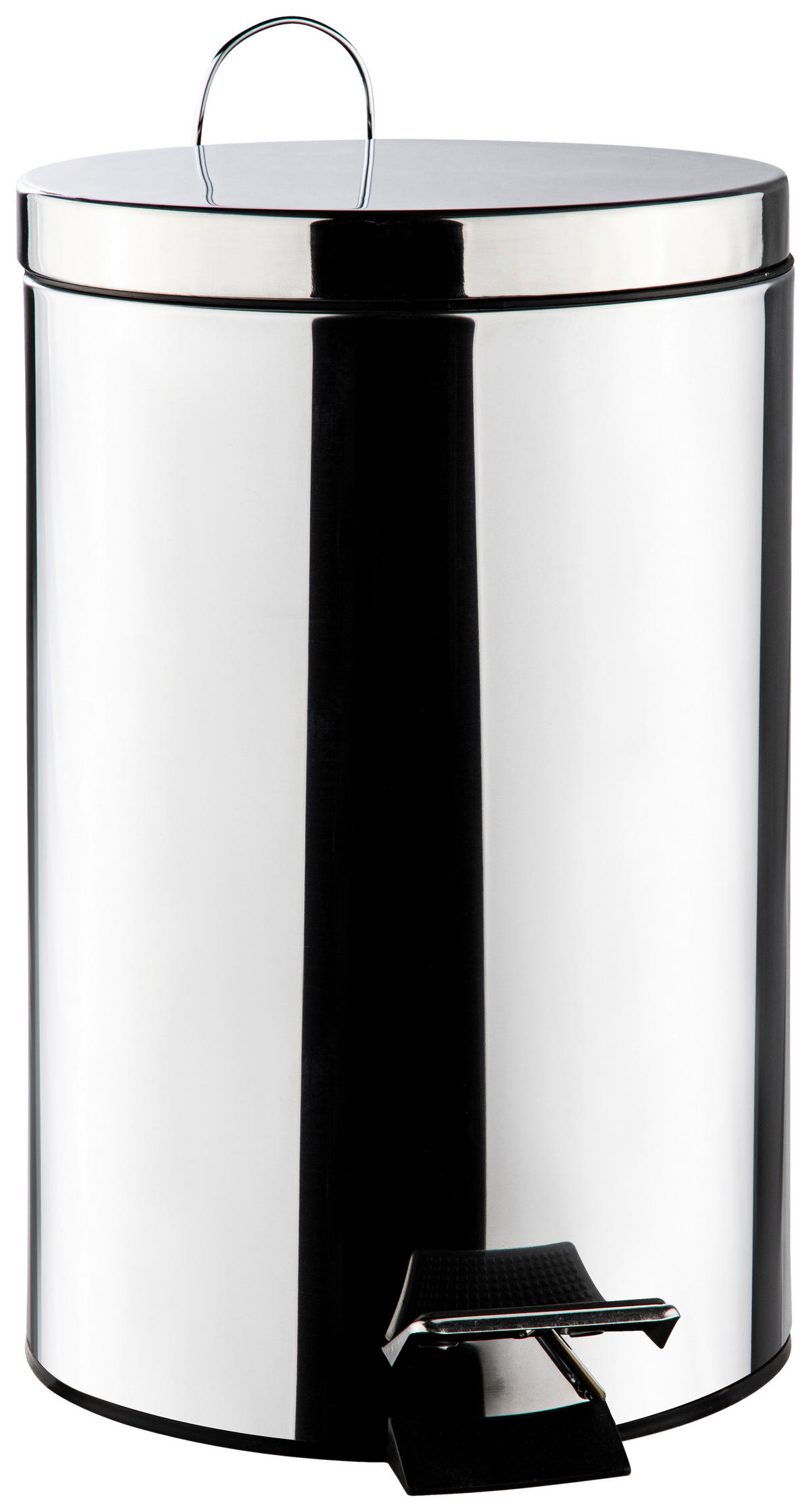 TRETEIMER 12 l  Metall  - Silberfarben, Basics, Metall (25/40/25cm)