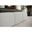POLSTERBETT 180/200 cm,  in Creme,  - Creme/Schwarz, Design, Kunststoff/Textil (180/200cm) - Esposa