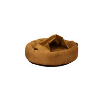 HUNDEBETT - Gelb, KONVENTIONELL, Textil (90/90/18cm)