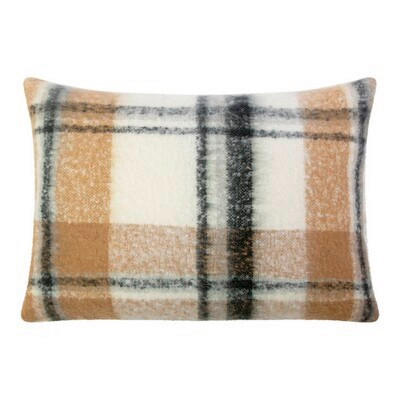 ZIERKISSEN  - Beigebraun, Basics, Textil (60/40cm)