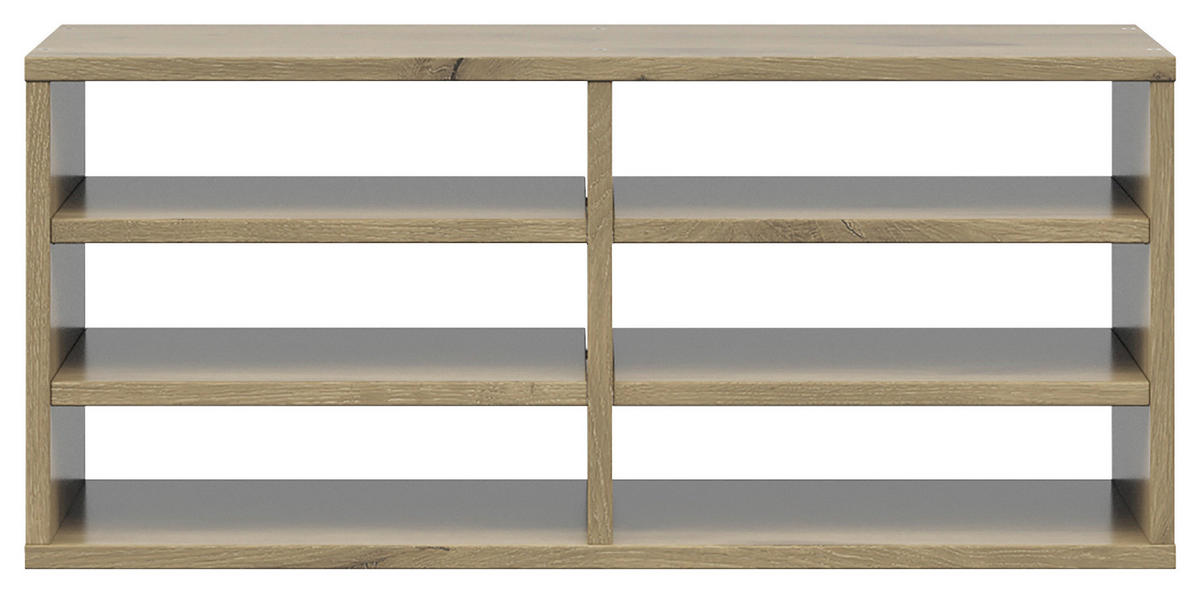 FORMULAREINSATZ - Eichefarben, Konventionell, Holzwerkstoff (73,7/32,8/35,3cm) - Voleo