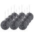 CHRISTBAUMKUGEL-SET 12-teilig Grau - Grau, Basics, Kunststoff (8cm) CHRISTBAUMKUGEL-SET 12-teilig Grau - Grau, Basics, Kunststoff (8cm)