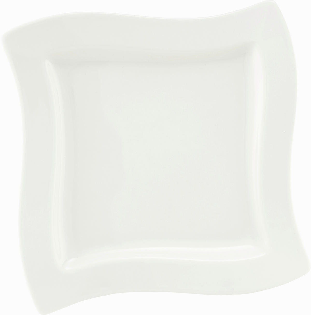 DESSERTTELLER Weiß 24/24 cm New Wave  - Weiß, Basics, Keramik (24/24cm) - Villeroy & Boch