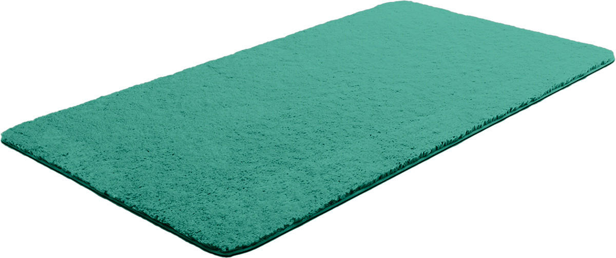 BADEMATTE Grün 70/120 cm  - Grün, Basics, Kunststoff/Textil (70/120cm) - Grund