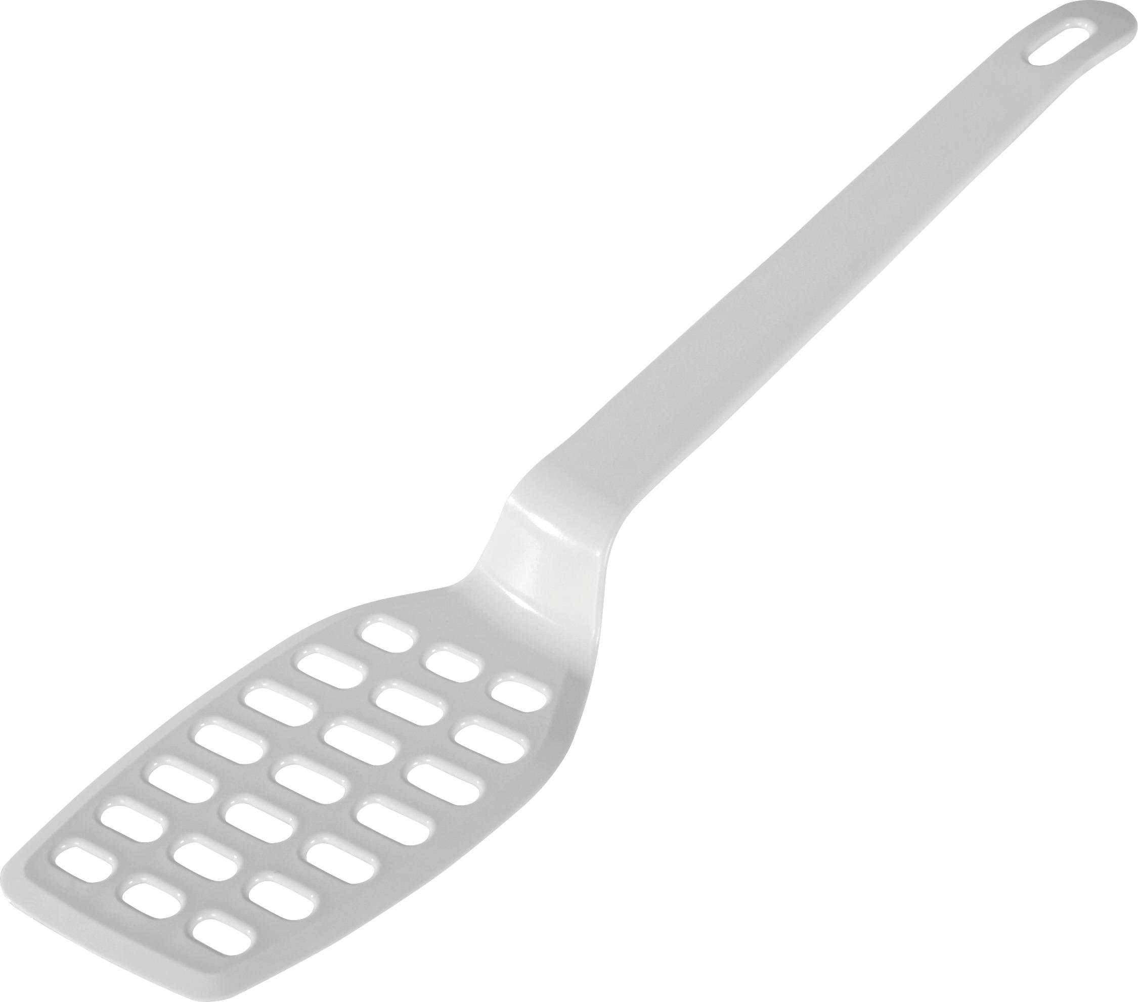 Pfannenwender aus Kunststoff Bert L: ca. 31 cm, Weiß