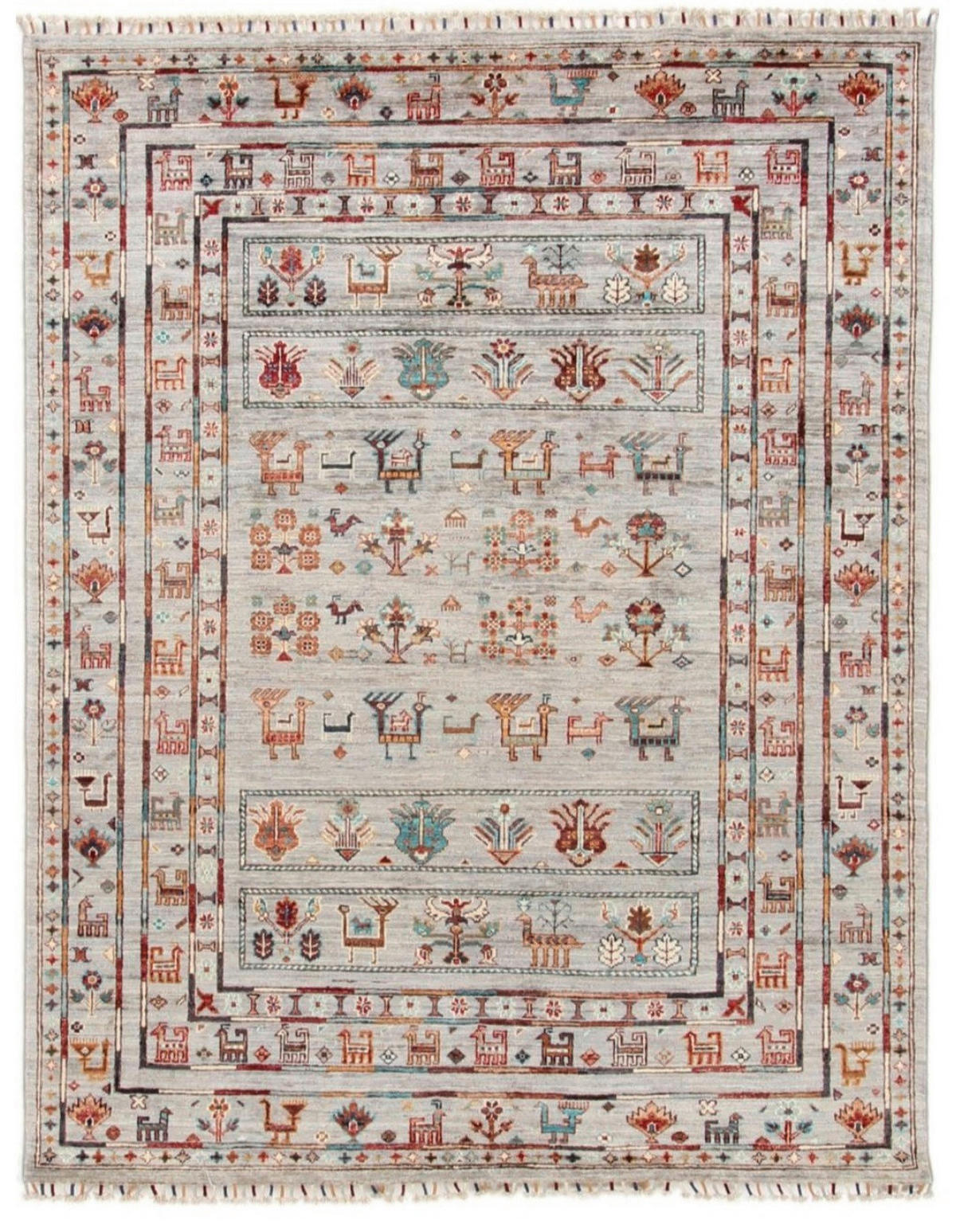 ORIJENTALNI TEPIH  višebojna, bež     - višebojna/bež, Dizajnerski, tekstil/prirodni materijali (210/310cm)
