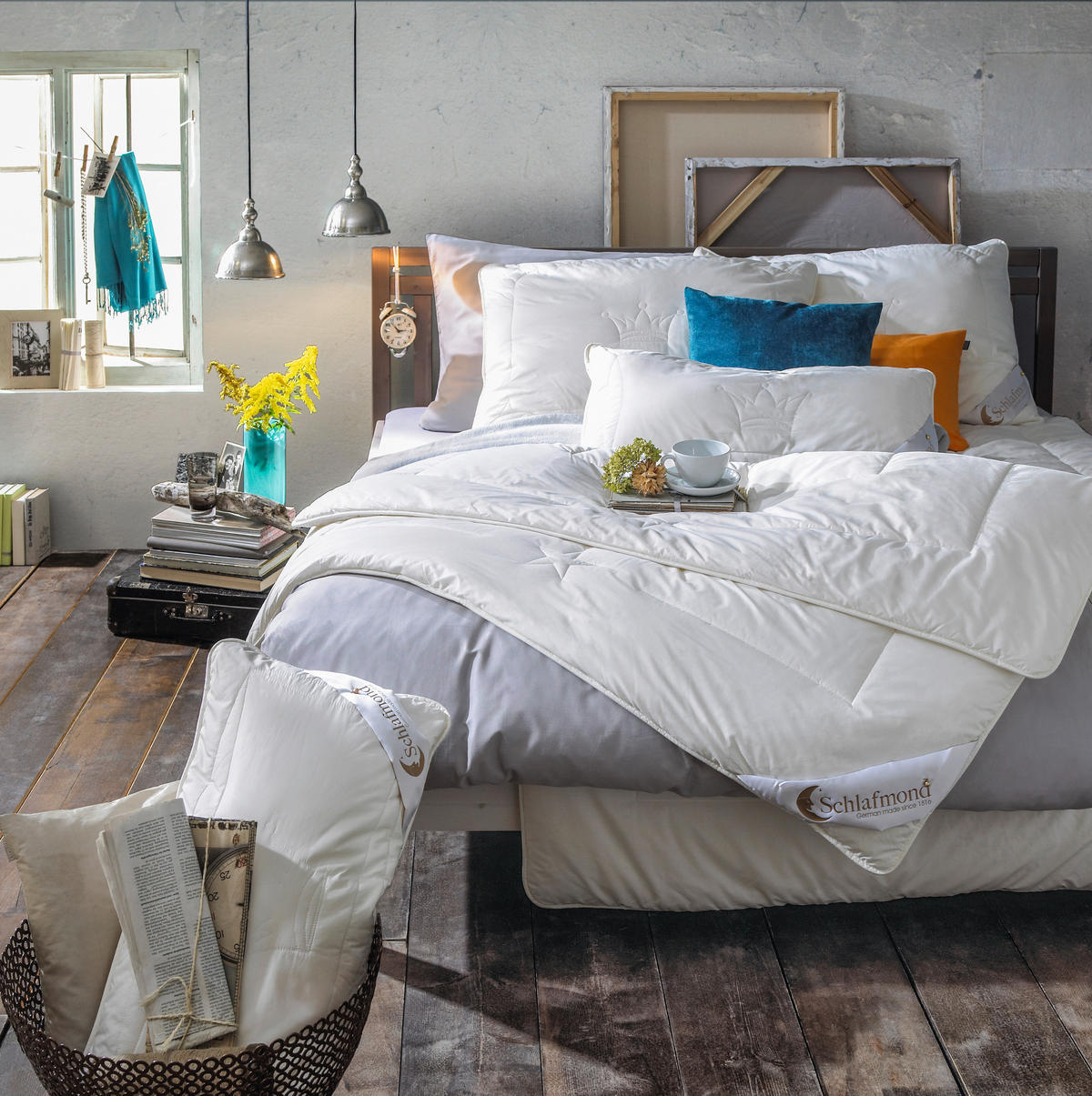 KISSEN 70/90 cm   - Creme, Basics, Naturmaterialien (70/90cm) - Schlafmond