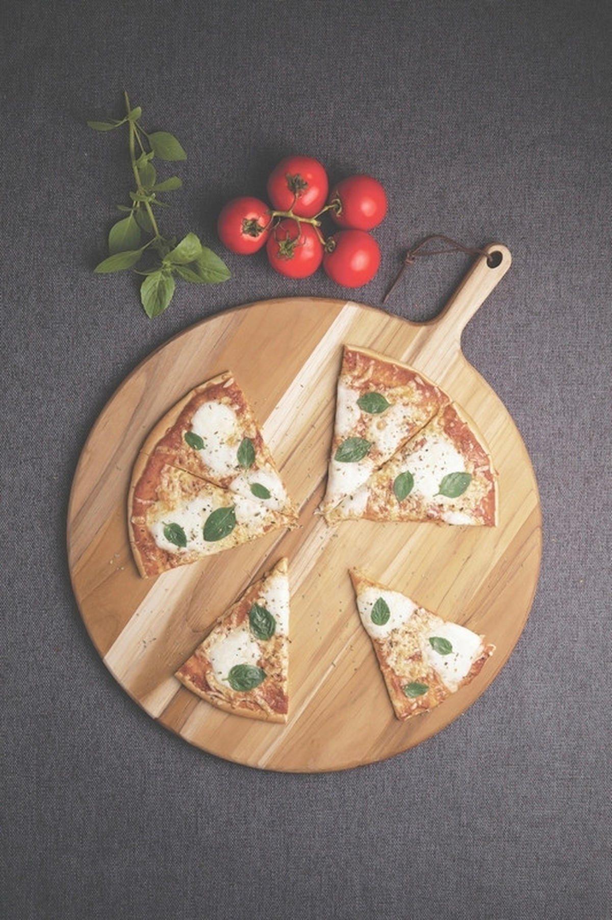 SERVIERBRETT Holz Teakholz PROVENCE  - Teakfarben, Basics, Holz (40cm)